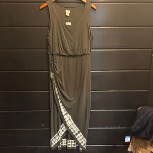 Chico's Charcoal Asymmetrical Dress